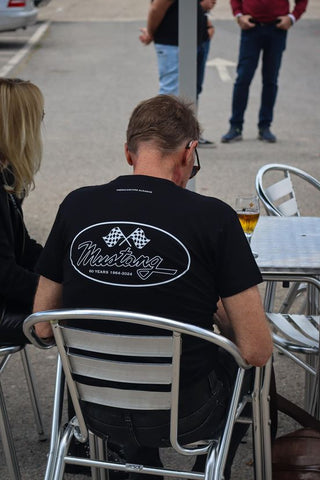 T-shirt 60º aniversário Ford Mustang
