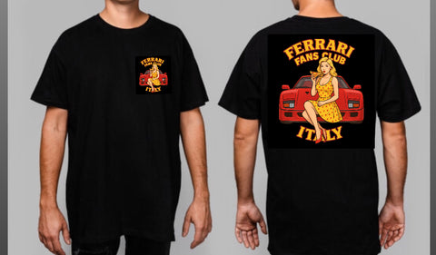 T-shirt Ferrari F40 Fans Club Italia