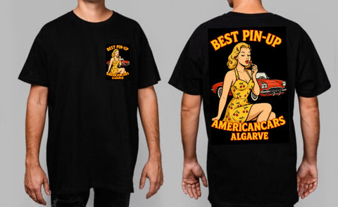 T-shirt Best Pin-up Americancars Algarve