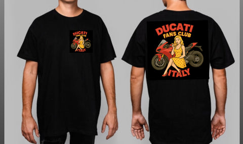 T-shirt Ducati Fan Club Italy Motorcycles