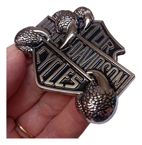 Autocolante Harley Davidson 3D Relevo Simbolo Relevo Deposito