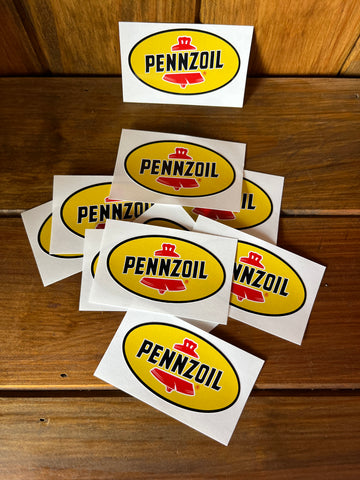 Autocolante Pennzoil