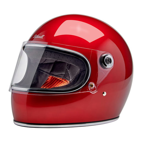Capacete Biltwell Gringo S Metallica Red Cherry