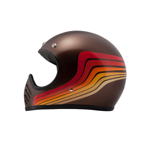 CAPACETE DMD WAVES SEVENTY FIVE HELMET BROWN