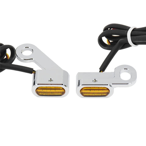 Piscas Motociclo Mota LED Miniatura ECE