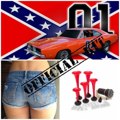 Buzina para carro Genenal Lee Hazzard "3 Dukes"