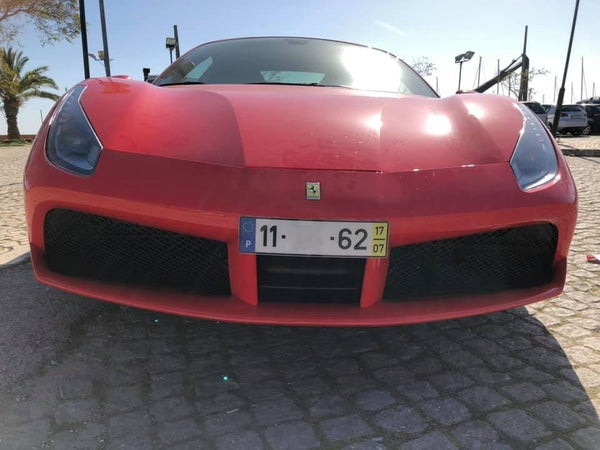 Matrícula Super-Carro Automóvel Acrílica Pequena Desportivo Ferrari Lamborghini