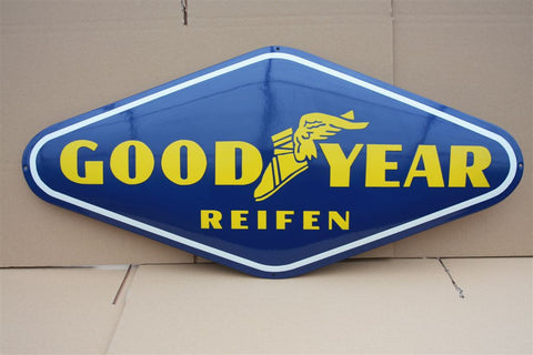 Chapa esmaltada Goodyear