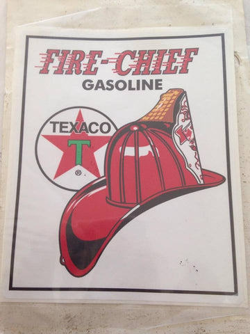 Autocolante Texaco