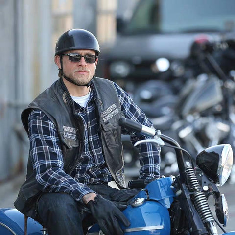 Capacete Sons of Anarchy Preto Mate