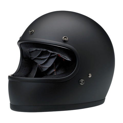 Capacete Biltwell Gringo Dot Flat Black DOT