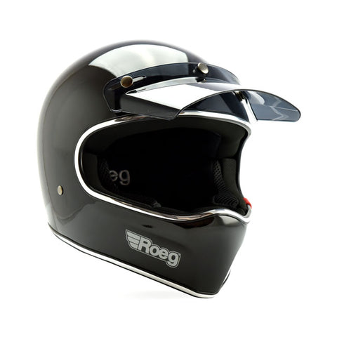 Capacete Roeg Peruna Black Gloss