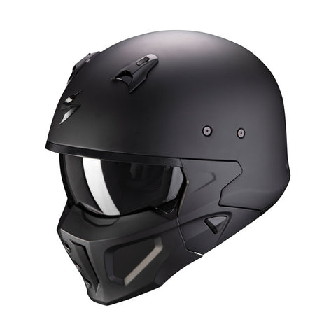 Capacete Scorpion Covert X-Solid Matte Black