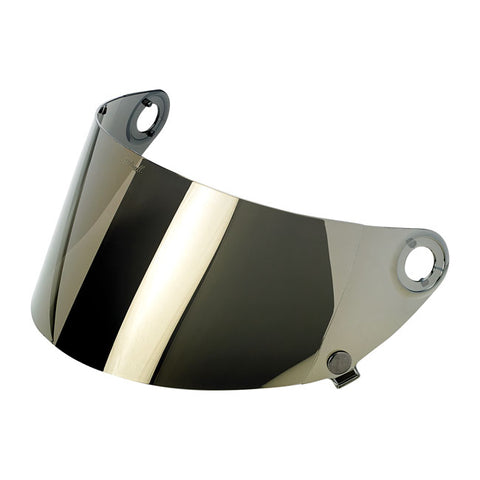 Viseira capacete Biltwell Gringo Flat Shields Gold Mirror