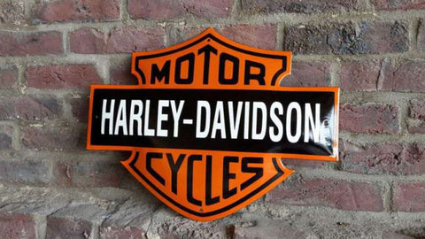 Chapa esmaltada Harley-Davidson
