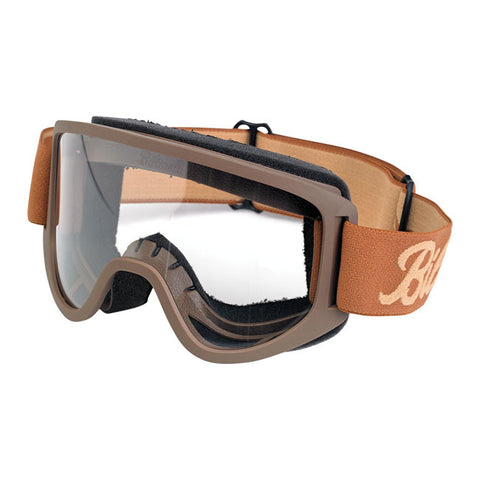Óculos Biltwell Moto 2.0 Goggles Brown Castanho