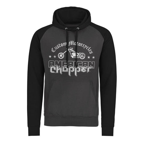 Hoodie American Chopper Baseball Sweat Orange County