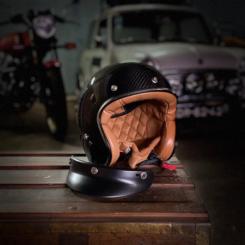 Capacete Cool Garage Jett Carbono