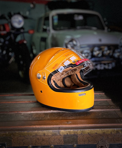 Capacete Cool Garage Race Yellow Gloss