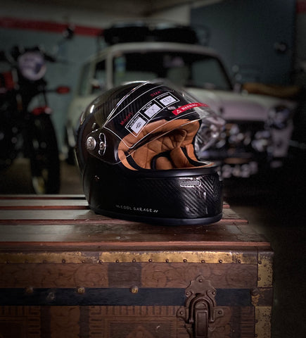 Capacete Cool Garage Race Carbono