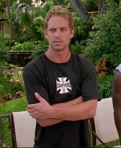 T-shirt West Coast Choppers Classic Paul Walker 2 Fast 2 Furious Movie Jesse James Motorcycles