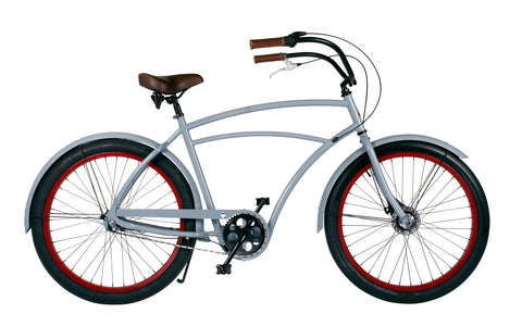 Bicicleta Beach Cruiser Gents grey 3 mudanças