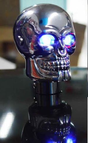 Manete mudanças universal caveira com luz
