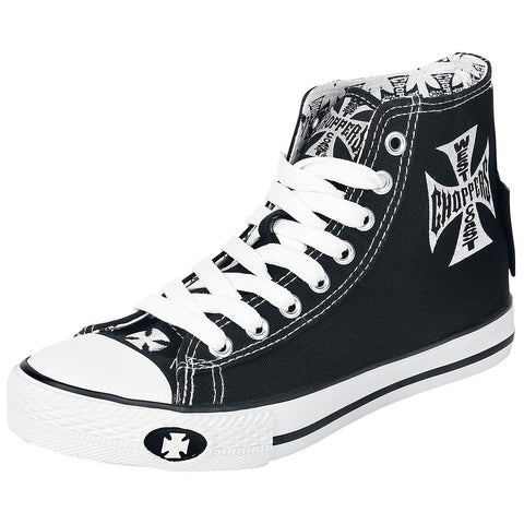 Ténis West Coast Choppers Pretos All Stars Sapatilhas