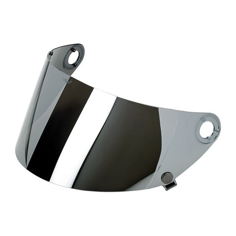 Viseira capacete Biltwell Gringo Flat Shields Chrome Cromada