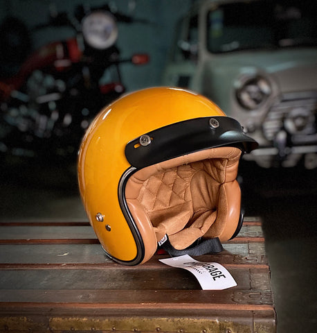 Capacete Cool Garage Jett Yellow Gloss