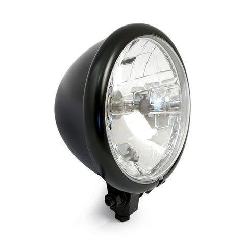 Farol Mota H4 Preto Universal Motociclo