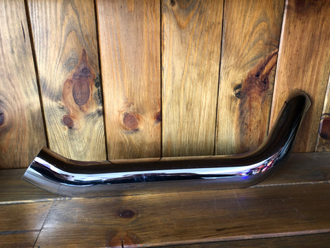 Tampas cromadas colector escape Harley Davidson 883