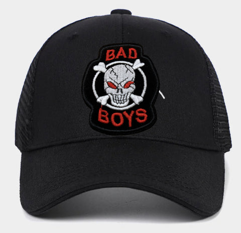 Boné Trucker Cap Rede Bordado Bad Boys
