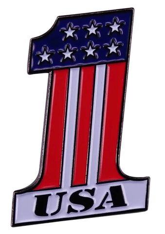 Pin Emblema 1 Bandeira America