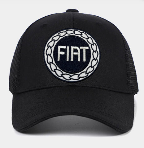 Boné Trucker Cap Rede Bordado Fiat