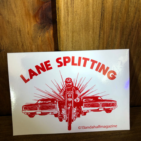 Autocolante Lane Splitting
