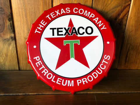 Carica Texaco Metal Sign