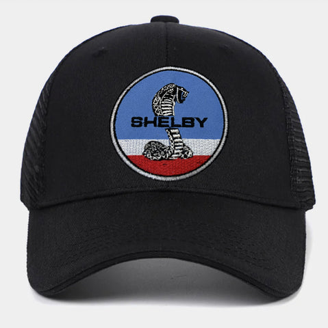 Boné Trucker Cap Rede Bordado Carroll Shelby