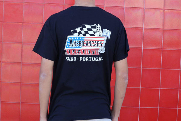 T-shirt Americancars Algarve Classic Logo