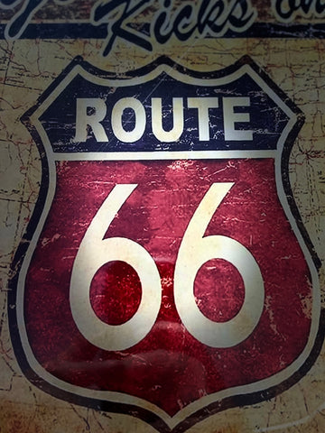 Chapa Metal Sign 30x20 Route 66