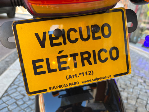 Matricula Mota Elétrica Scooter Electrica Artigo 112