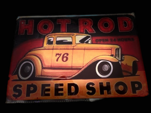 Chapa Metal Sign 30x20 Hot Rod