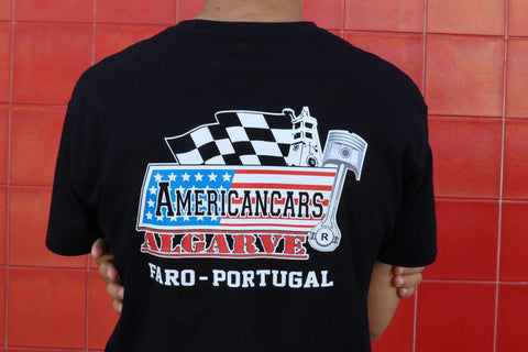 T-shirt Americancars Algarve Classic Logo