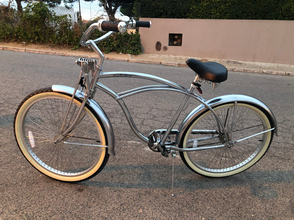 Bad Bass Silenziatore Cromato Lowrider Classic Con Gabbia - Per Chopper, Beach Cruiser, Lowrider Ocean Crawler Bad Bass Silenziatore Cromato Lowrider Classic Con Gabbia - Per Chopper, Beach Cruiser, Lowrider Ocean Crawler