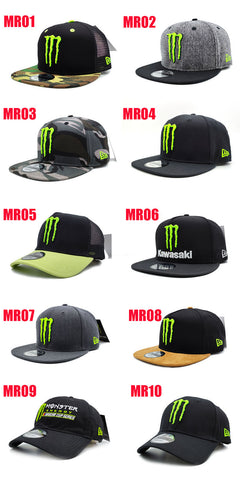 Boné Snapback Monster Chapéu Racing Trucker Cap Hat Chapeu