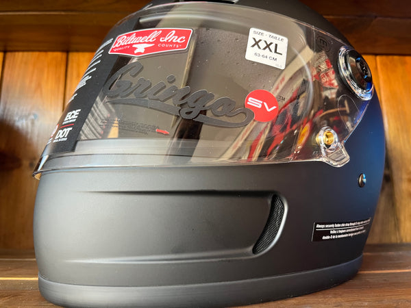 Capacete Biltwell Gringo SV Flat black