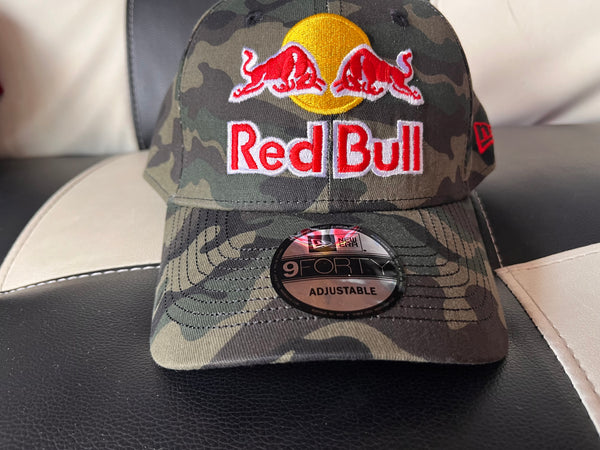 Boné Cap Trucker Red Bull Chapéu Redbull F1 Sponsor Sports