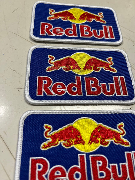 Patch Redbull Bordado Emblema tecido