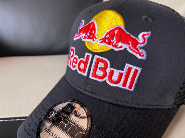 Boné Cap Trucker Red Bull Chapéu Redbull F1 Sponsor Sports