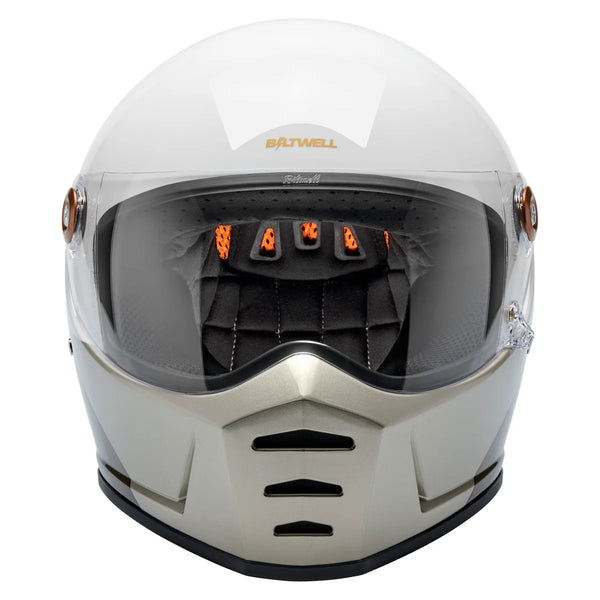 Capacete Biltwell Lane Splitter Intersection Gold Silver Bronz